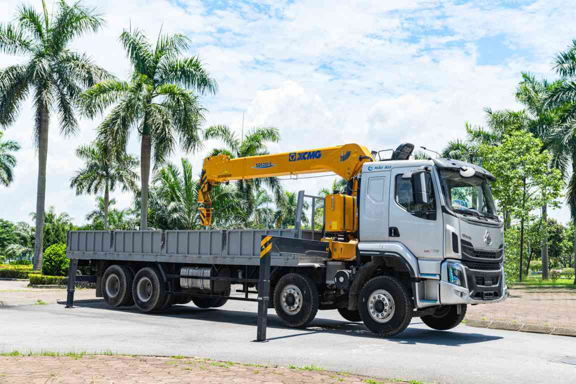 Sức mạnh của xe cẩu XCMG